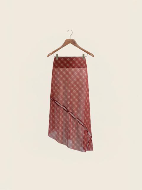 House of Sunny RETRO CHECK MESH SKIRT