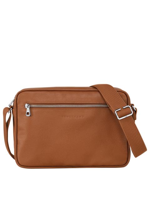Longchamp Le Foulonné M Camera bag Caramel - Leather
