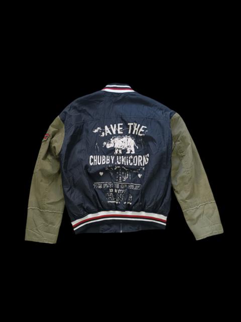 Other Designers Japanese Brand - 🔥Nature Activism ' Save The Chubby Unicorns' Bomber Jacket