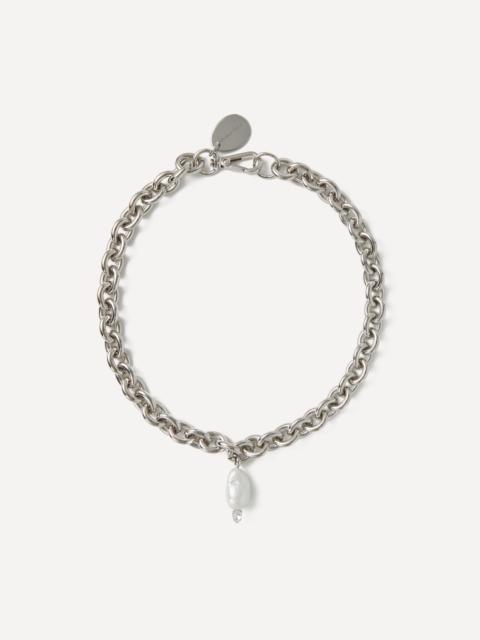 Simone Rocha Pearl Pendant Chain Necklace