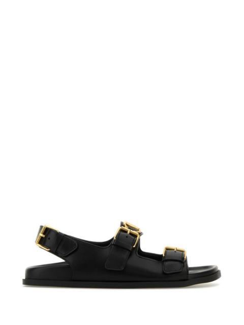 Valentino Valentino Garavani Women Black Leather Sandals