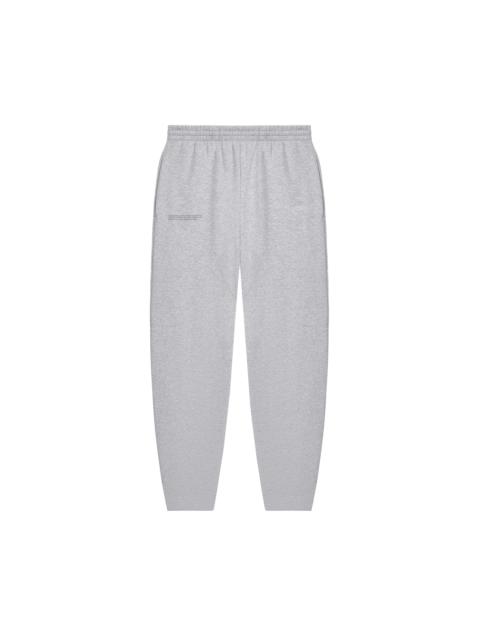 PANGAIA Mens DNA Barrel-Leg Track Pants - Grey Marl