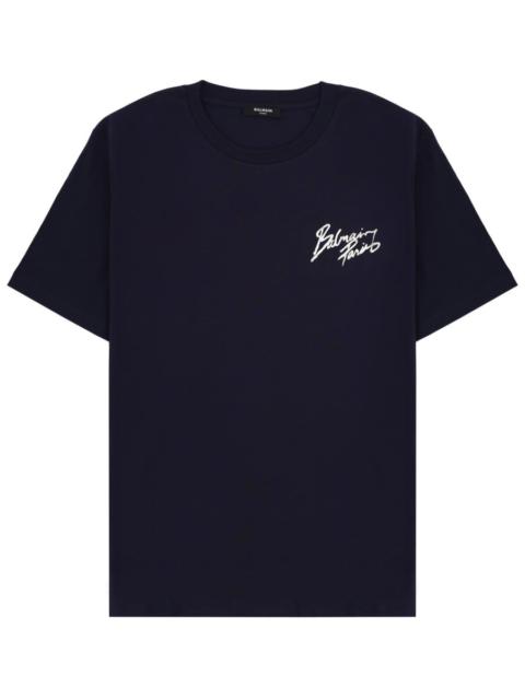 Balmain Balmain Men T-Shirt With Logo