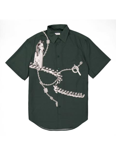 Burberry Burberry Knight Hardware Cotton Shirt