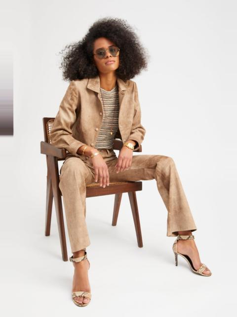 SPRWMN SEPIA SUEDE HARDY JACKET