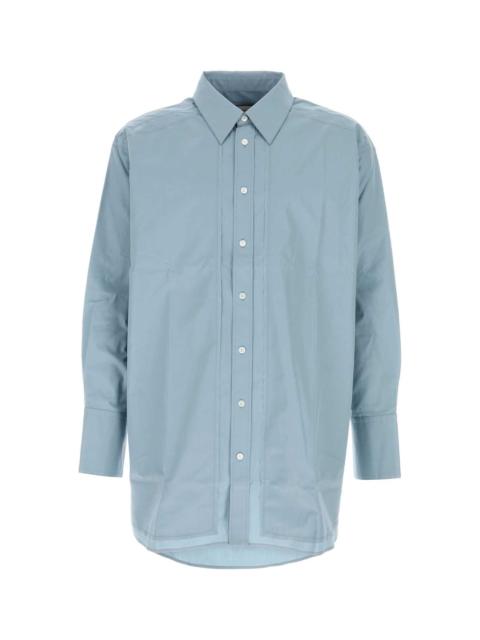 AMI Paris Ami Men Light Blue Poplin Shirt