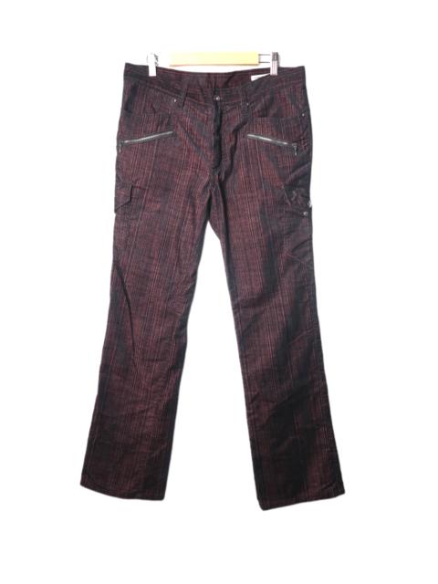Other Designers semanticdesign - Semantic Design esign Minimalist Flared Cuduroy Cargo Pants