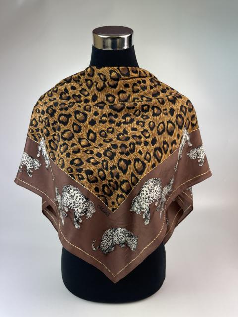 Other Designers Vintage - Vintage Matinto Scarf Leopard Pattern