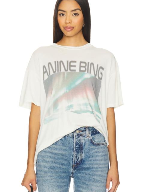 ANINE BING Cade Northern Lights Tee