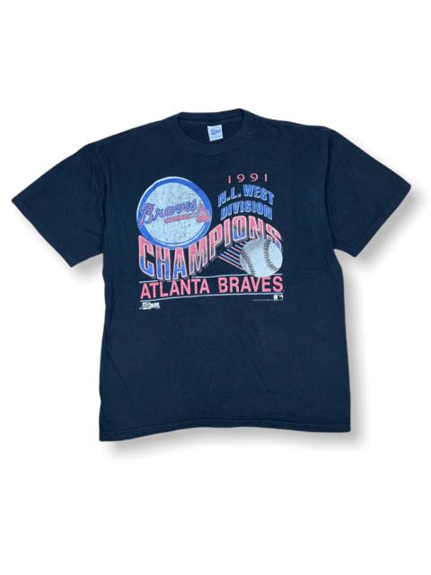Other Designers Vintage 1991 N.L West Division Atlanta Braves Tee