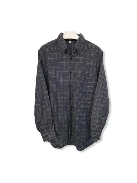 Other Designers Japanese Brand Uniqlo Plaid Tartan Flannel Shirt 👕