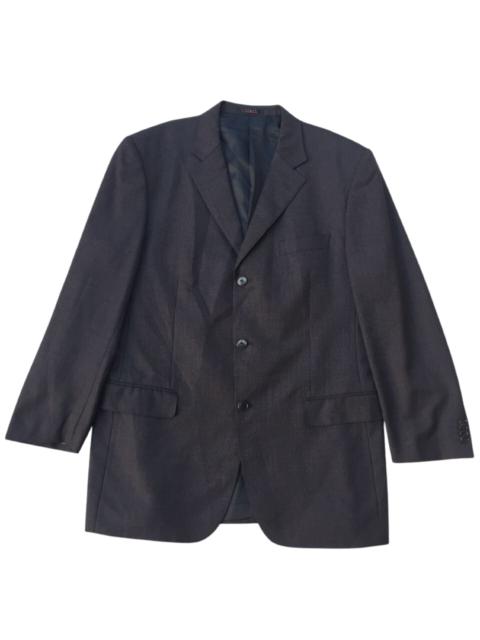 Other Designers Tailor Made - Sissy by Kansai Yamamoto Black Wool Blazer Coat