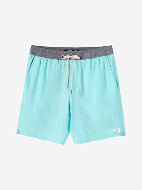 O'Neill Perform Light Lined Elastic Waist 17" Hybrid Shorts