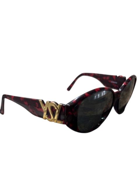 SAINT LAURENT Yves Saint Laurent cat eyes tortoise sunglasses