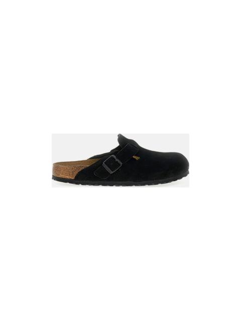 BIRKENSTOCK Boston Suede Clogs