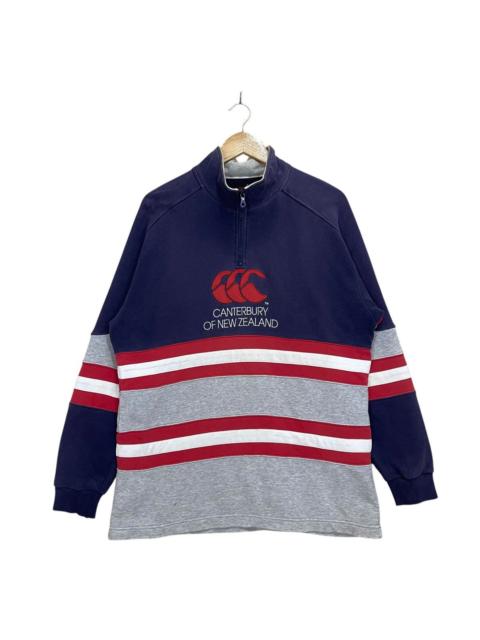 Other Designers Vintage 90s Canterbury Of New Zealand Halfzip Sweatshirt