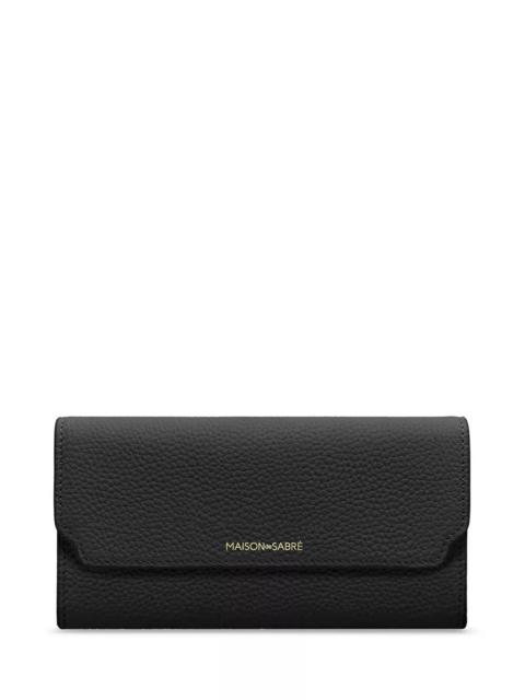 MAISON de SABRÉ Long Leather Flap Wallet