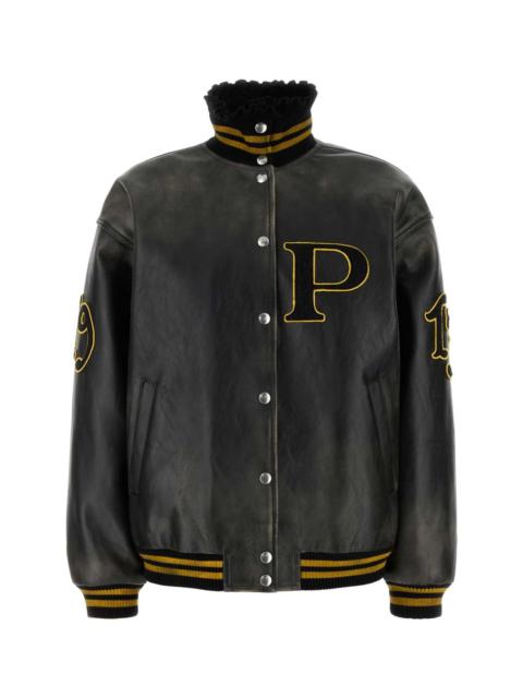 Prada Black Leather Jacket