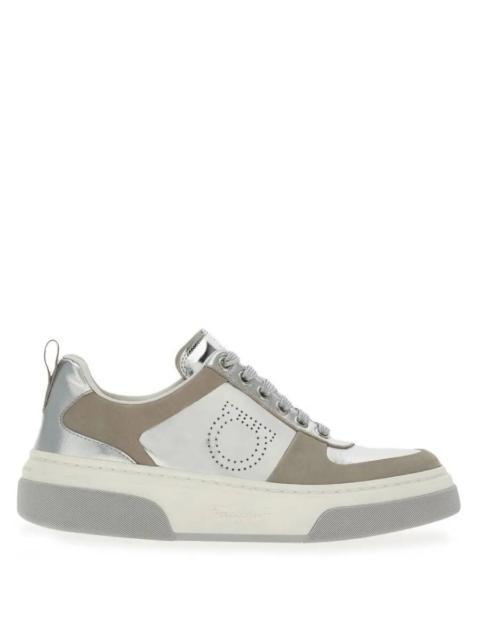 FERRAGAMO Ferragamo Cassina Low-Top Gancini Sneakers