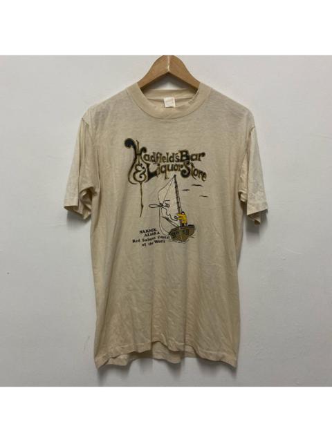 Other Designers Vintage Hadfield’s Bar & Liquor Store Tshirt Sportwear