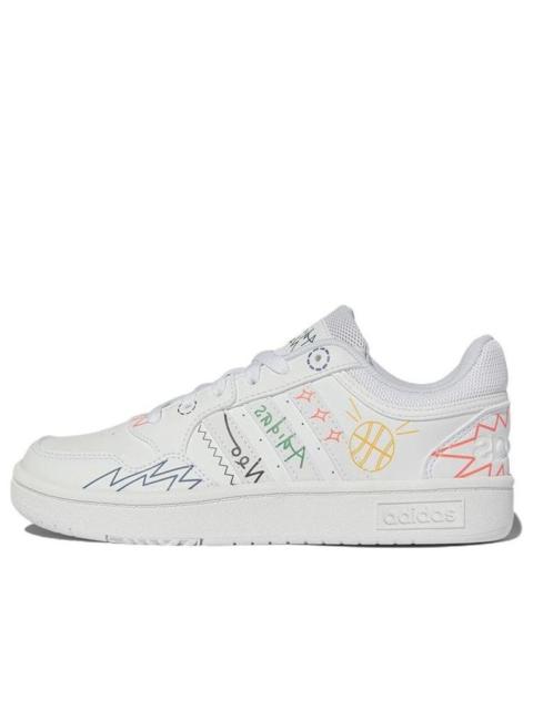 adidas (WMNS) adidas Neo Hoops 3.0 Shoes 'White Muti-Color' HP3164