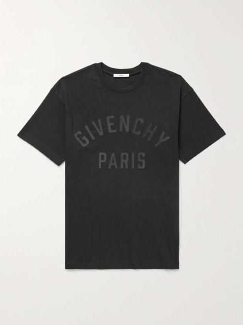 Logo-Appliquéd Cotton-Jersey T-Shirt