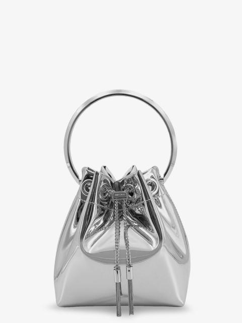 JIMMY CHOO Jimmy Choo Bonbon Bucket Bag Silver