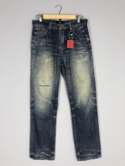 Other Designers Vintage - Distressed Lee Cooper Stone Washed Denim Ripped Jean