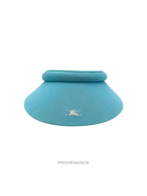 Burberry Burberry Golf Knight Logo Visor - Sky Blue Nova Check