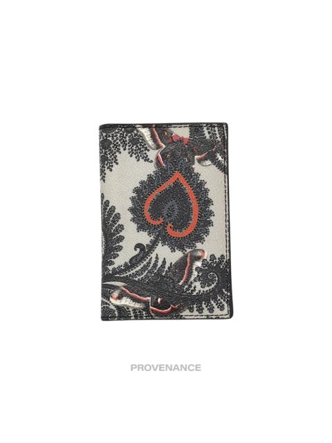 Givenchy Givenchy 6CC Pocket Organizer Wallet - Moth Paisley
