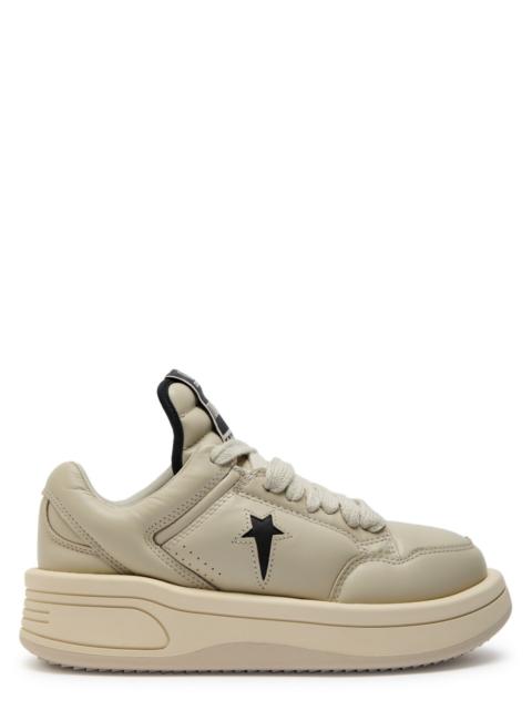 Rick Owens X Converse Drkshdw Padded Leather Sneakers