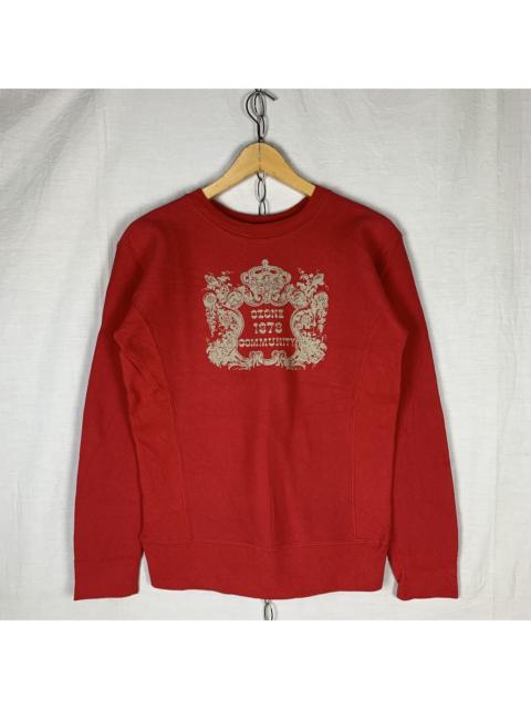 Hysteric Glamour Vintage Ozone Rocks 1978 Community Sweatshirt Crewneck