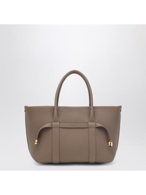 Loro Piana Loro Piana Ghiera Shopper Small Bag In Fossil Color Women