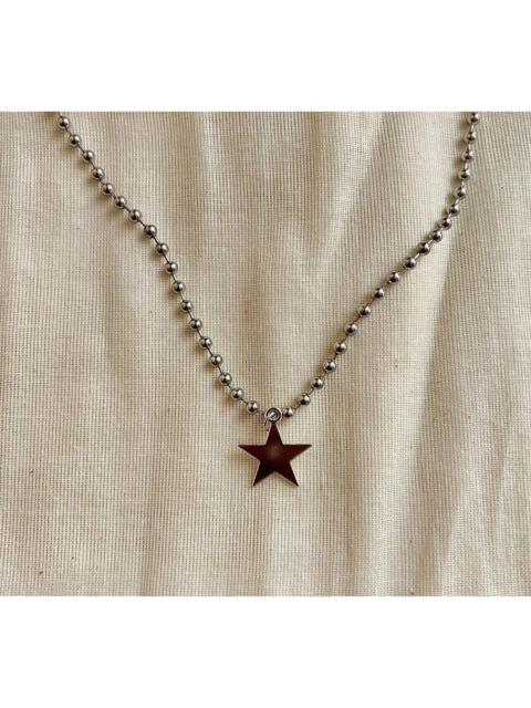 Other Designers Jewelry - y2k 2000s vintage style silver gothic star pendant necklace