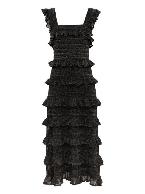 Zimmermann LUNA LACE FRILL TANK DRESS