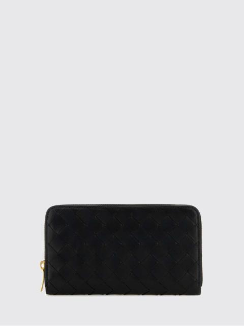 Bottega Veneta Bottega Veneta Women Bottega Veneta Intrecciato Leather Continental Zip-Around Wallet