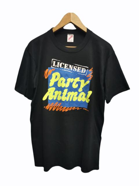Other Designers Vintage - Vintage Tees LICENSED Party Animal x Made In U.S.A