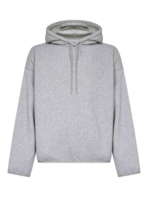 MM6 Maison Margiela Grey jersey hoodie