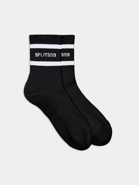 SPLITS59 Logo Stripe Ankle Socks With Grip