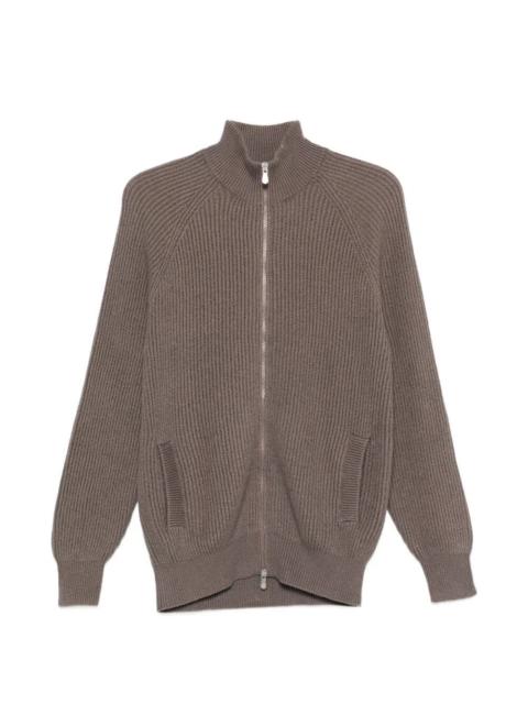 Brunello Cucinelli Zip-Front Cardigan