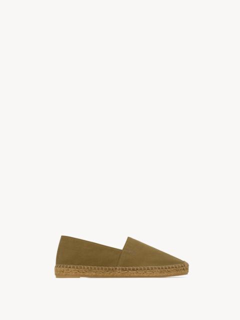 SAINT LAURENT ESPADRILLES IN COTTON GABARDINE