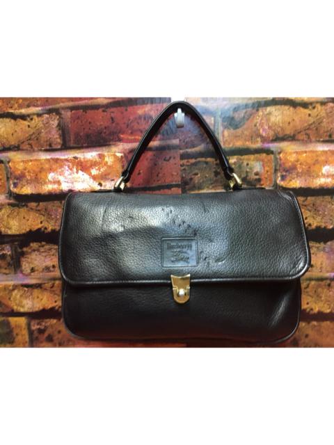 Handbag Vintage Burberrys Full Leather