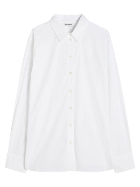 ANINE BING Anine Bing Essie Cotton-poplin Shirt
