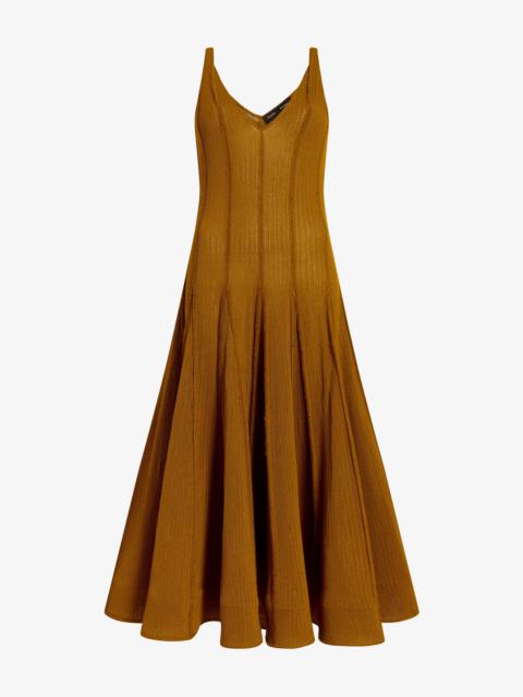 Proenza Schouler Tavia Dress in Viscose Fringe Knit