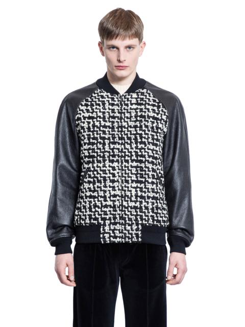 Valentino Chez-Valentino-Wool-Tweed-Bomber-Jacket
