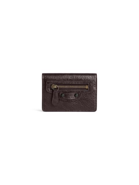 BALENCIAGA Women's Le City Mini Wallet in Espresso