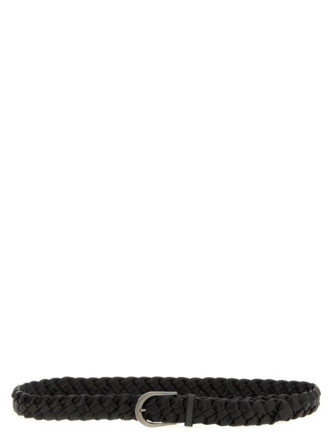 Brunello Cucinelli Jewel Buckle Belt Belts Brown