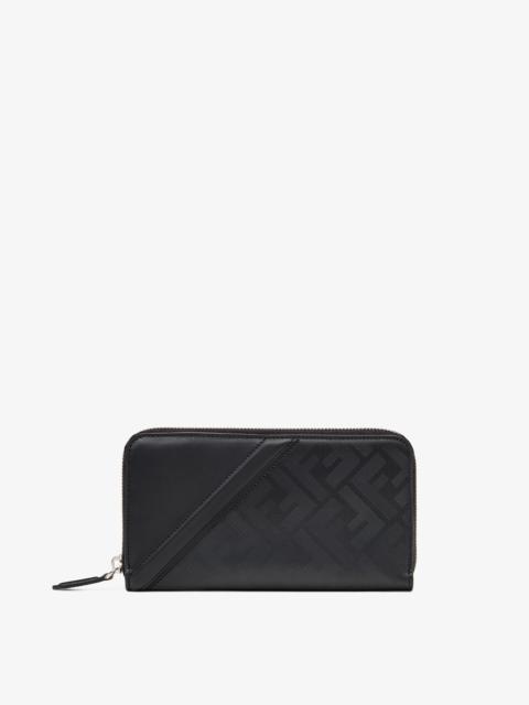 Fendi Shadow Diagonal Zip Around