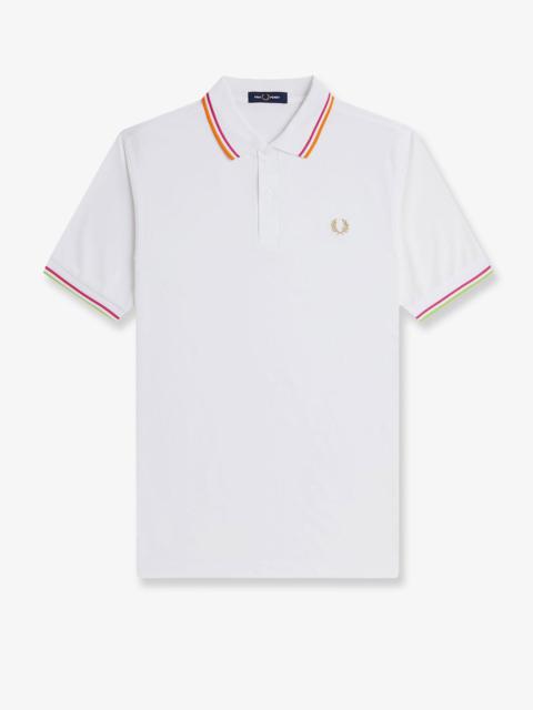 Fred Perry On Court Twin Tipped Recycled Polyester Polo Shirt