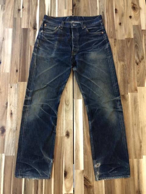 Levi's Vintage 90’s Trashed Levis 501xx Distressed Denim Jeans